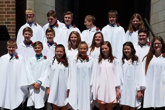 St. Paul's Lutheran Church - image of confirmation group